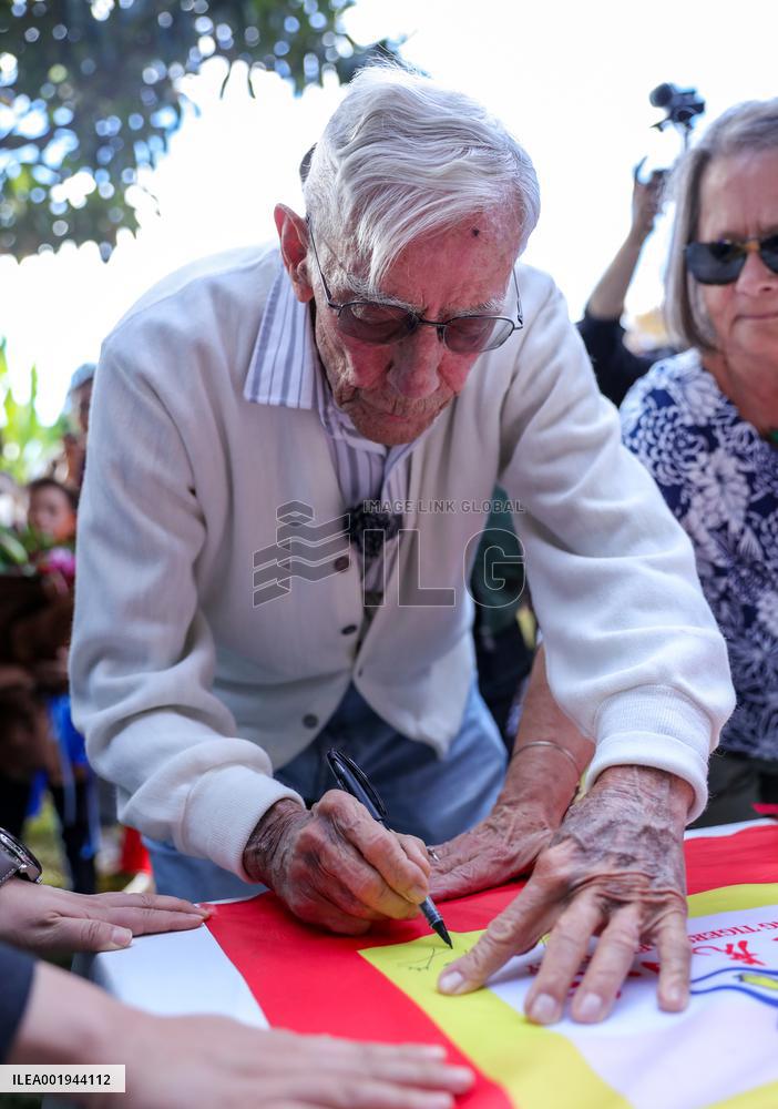 CHINA-YUNNAN-KUNMING-FLYING TIGERS-VETERANS-VISIT (CN)