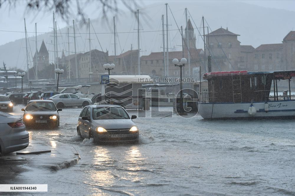 CROATIA-HEAVY RAIN-FLOOD