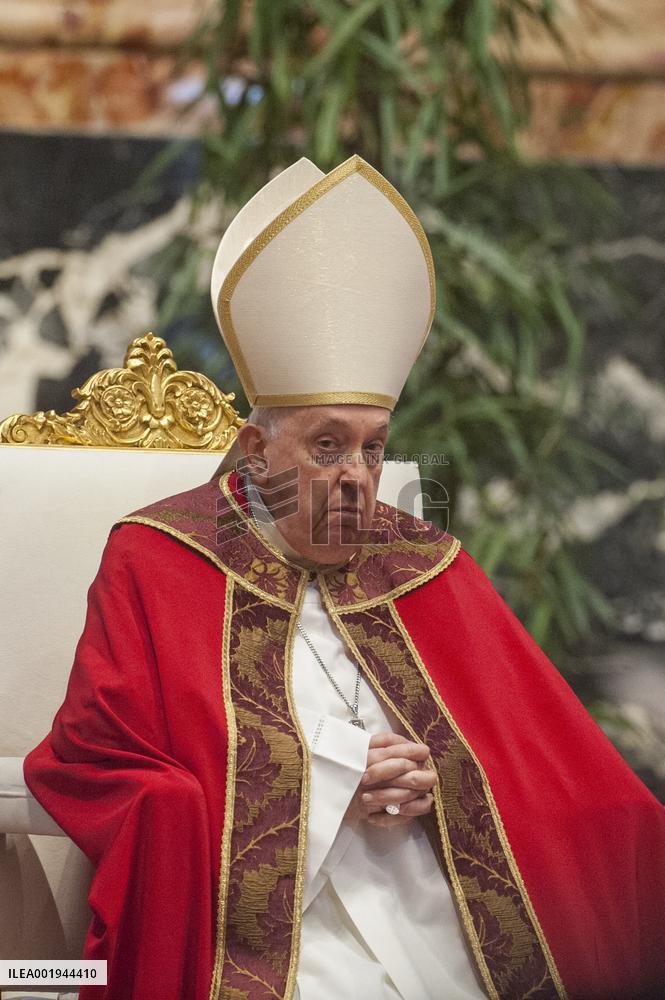 Pope Francis Leads A Mass In Memory Of Benedict XVI - Vatican