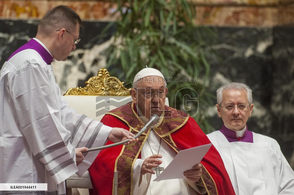 Pope Francis Leads A Mass In Memory Of Benedict XVI - Vatican