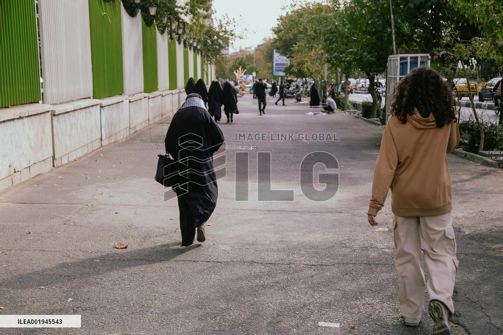 Pro-Hijab And Anti-Israel Gathering - Tehran