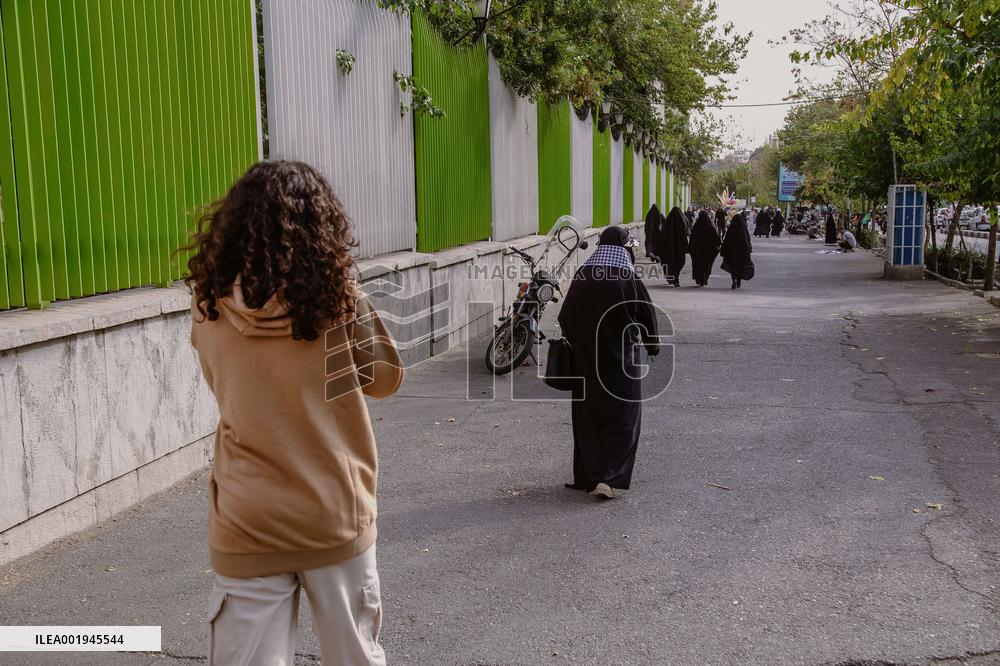 Pro-Hijab And Anti-Israel Gathering - Tehran