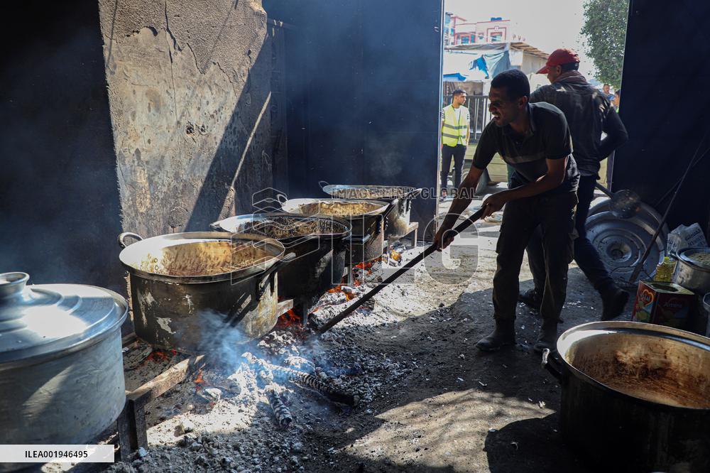 MIDEAST-GAZA-RAFAH-FUEL SHORTAGE