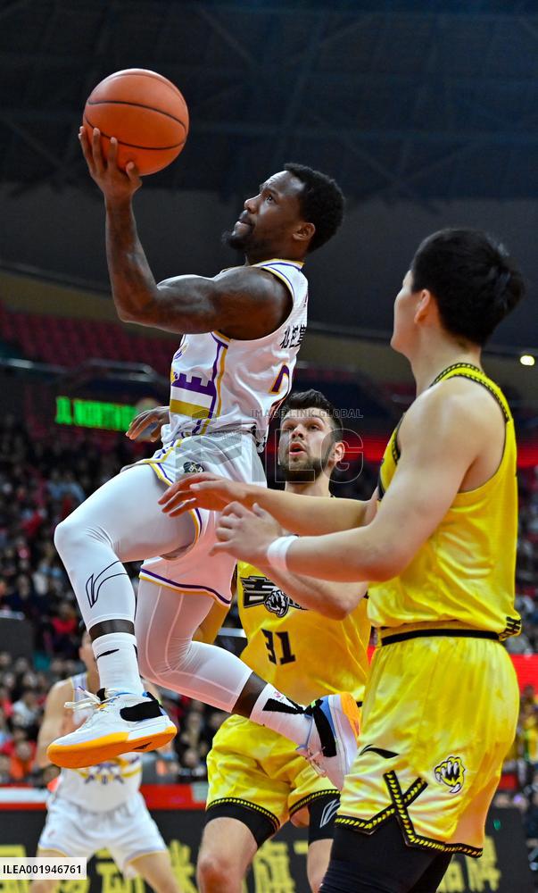 (SP)CHINA-CHANGCHUN-BASKETBALL-CBA LEAGUE-JILIN VS BEIJING(CN)