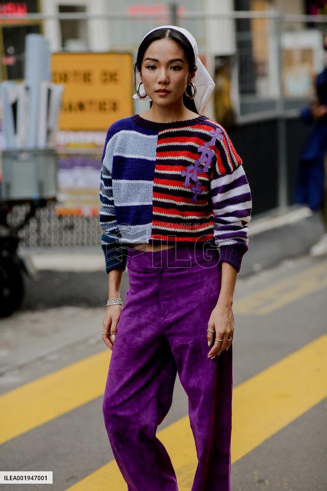 PFW SS24 Cecilie Bahnsen Street Style