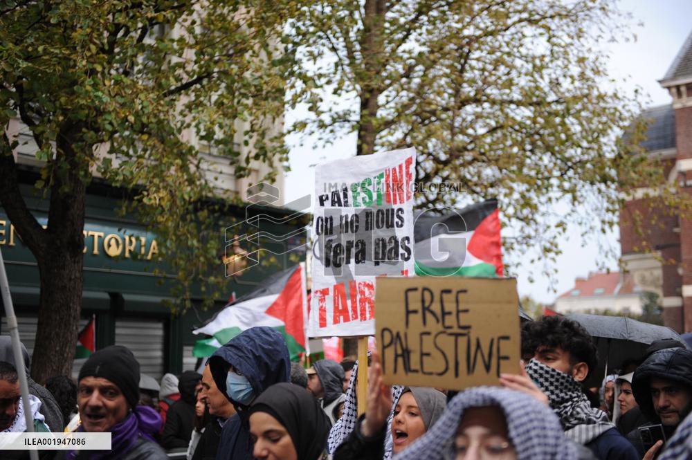 Pro-Palestinian Rally - Lille