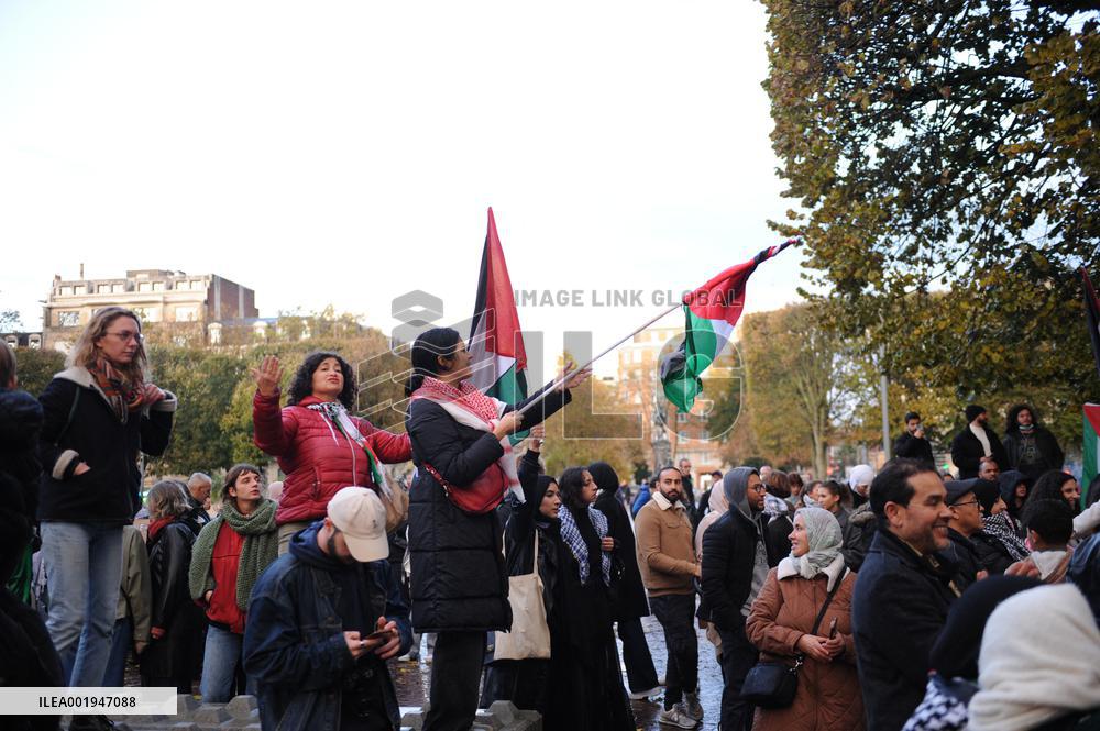 Pro-Palestinian Rally - Lille
