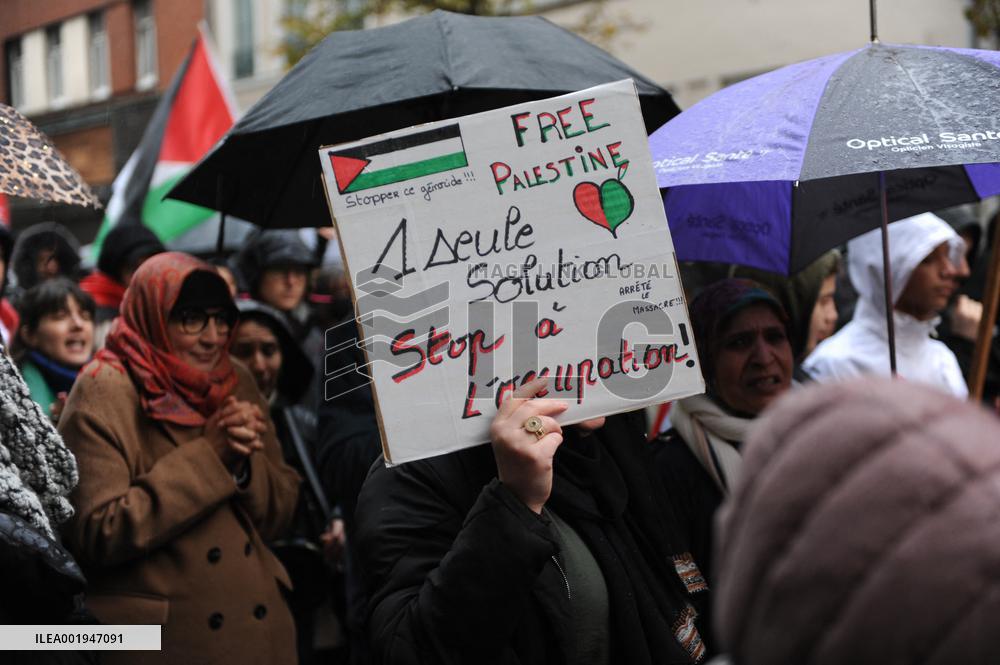 Pro-Palestinian Rally - Lille