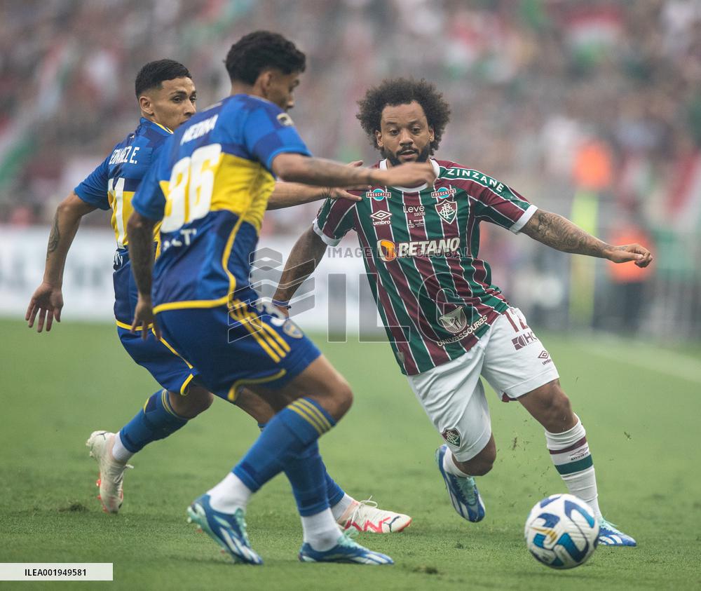 (SP)BRAZIL-RIO DE JANEIRO-COPA LIBERTADORES-FLUMINENSE VS BOCA JUNIORS