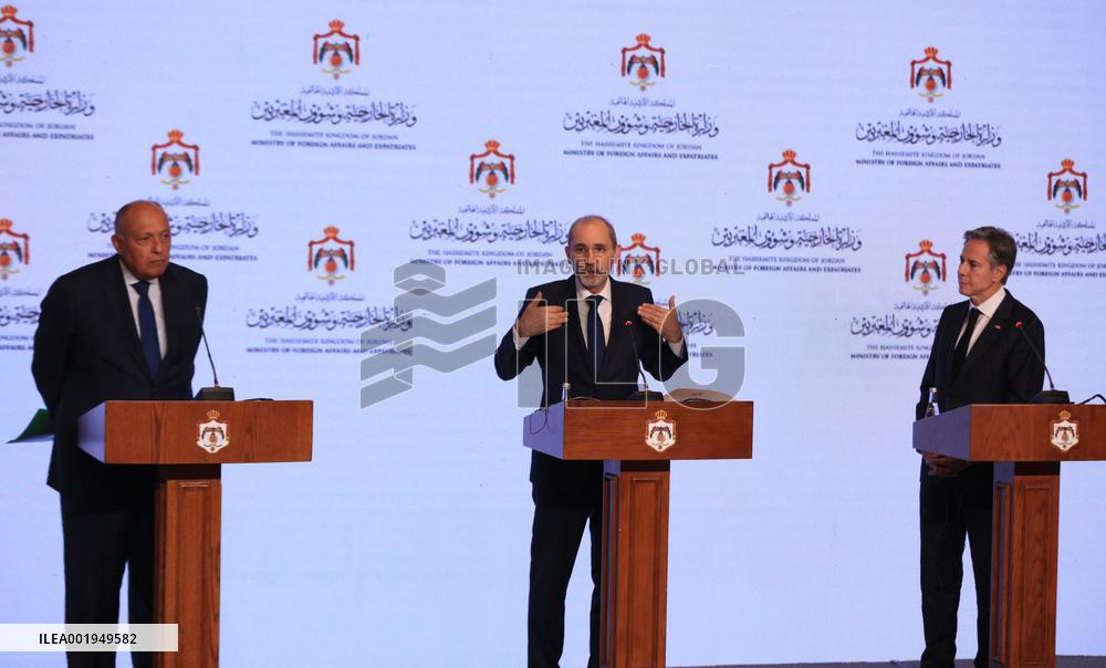 JORDAN-AMMAN-ARAB FMS-U.S.-BLINKEN-MEETING