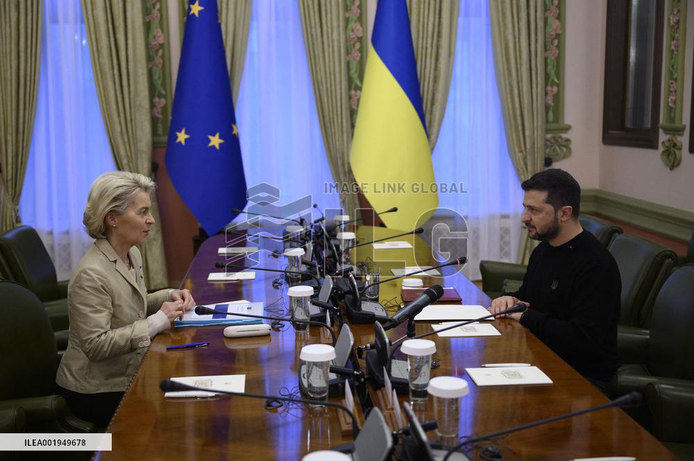 Von Der Leyen Visits Kyiv