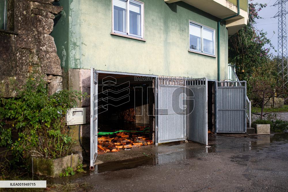 Storm Domingos Hits Galicia