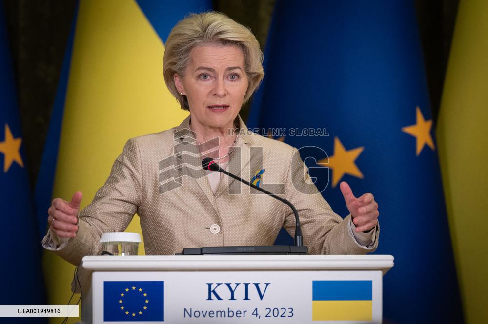 Von Der Leyen Visits Kyiv