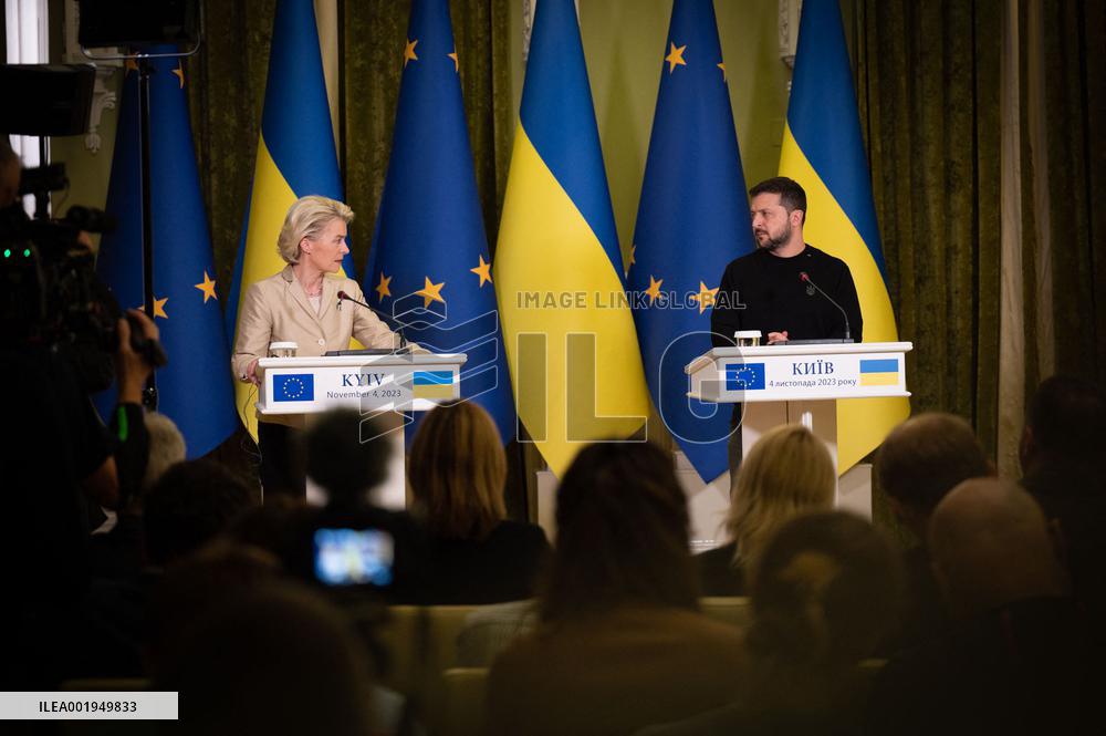 Von Der Leyen Visits Kyiv