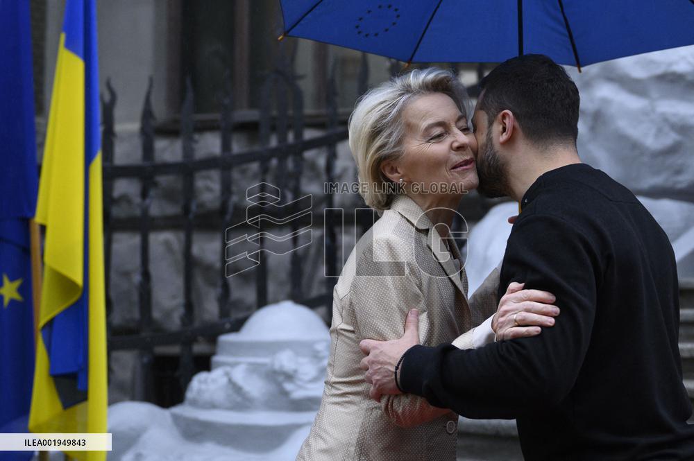 Von Der Leyen Visits Kyiv