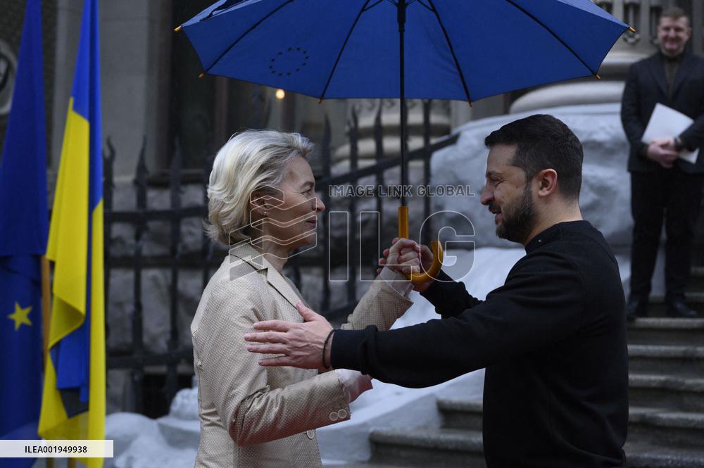 Von Der Leyen Visits Kyiv