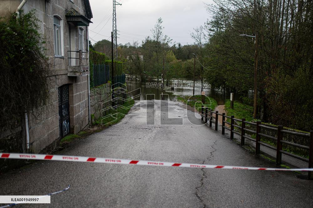Storm Domingos Hits Galicia