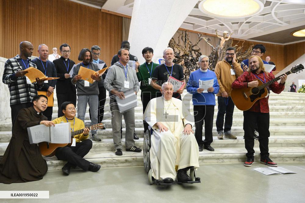 Pope Francis Meets With The CHARIS Members - Vatican