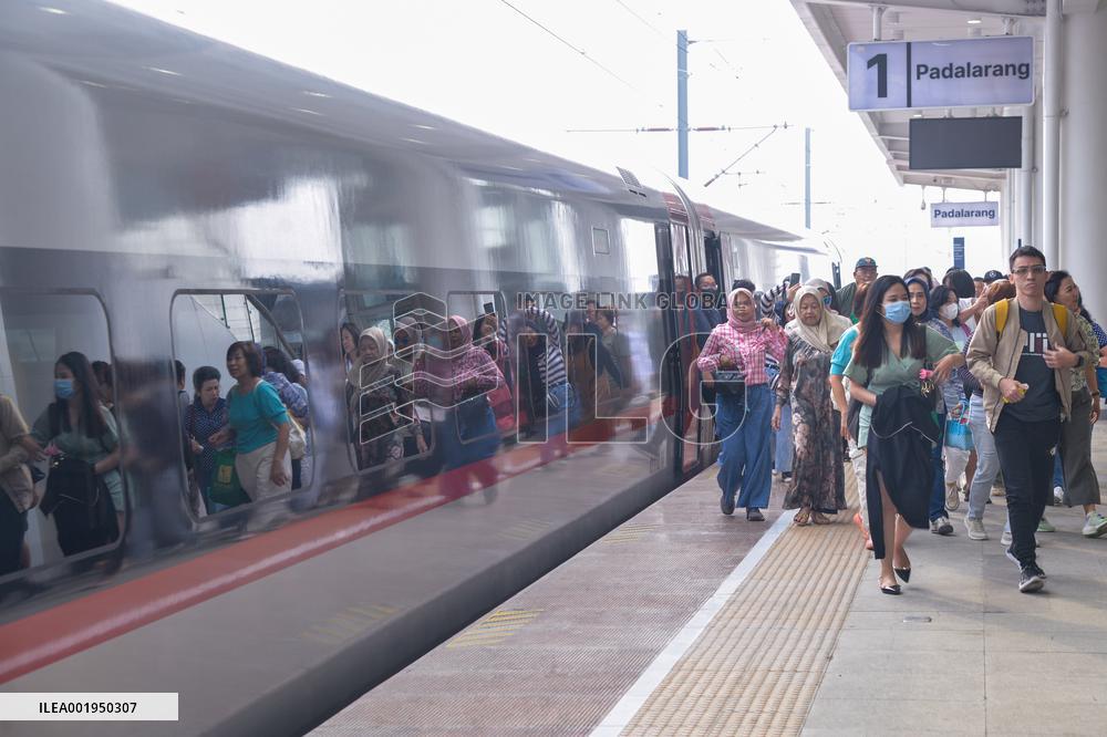 INDONESIA-JAKARTA-BANDUNG HIGH SPEED RAILWAY-POPULARITY