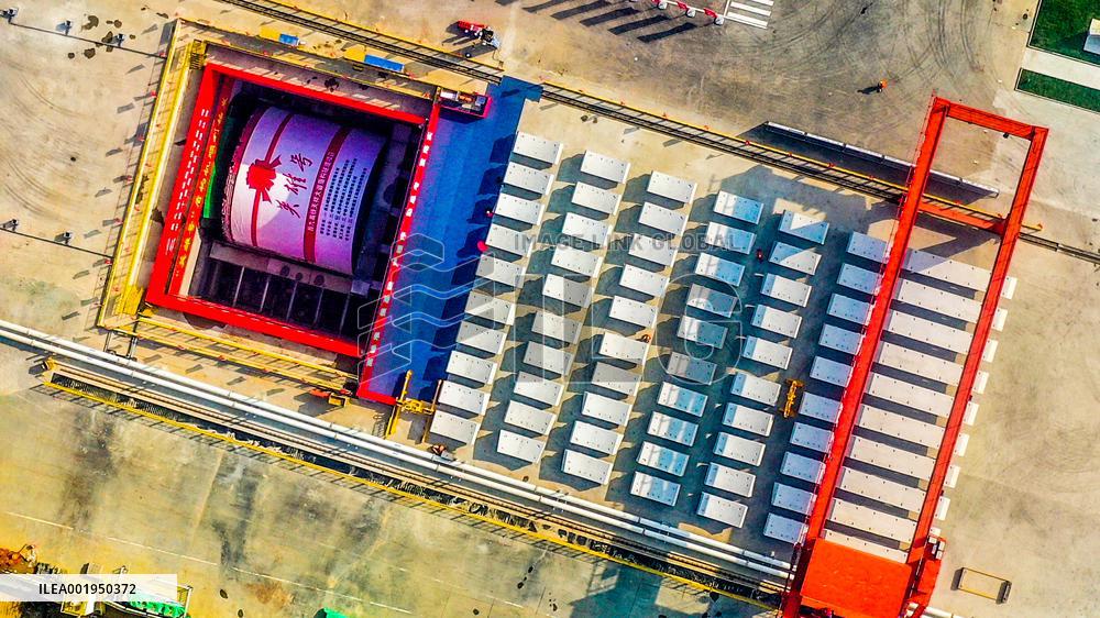 The Largest Diameter Shield Machine in China's High-speed Railway Tunnel