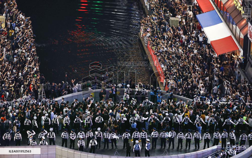 Baseball: Hanshin wins Japan Series