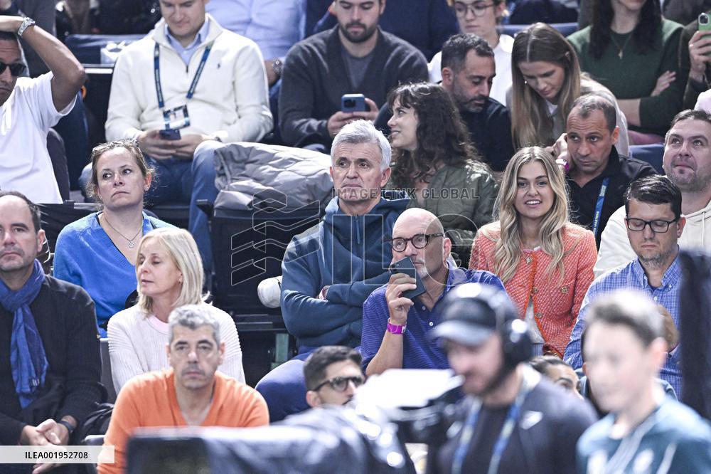 VIPs Attends Rolex Paris Masters Final