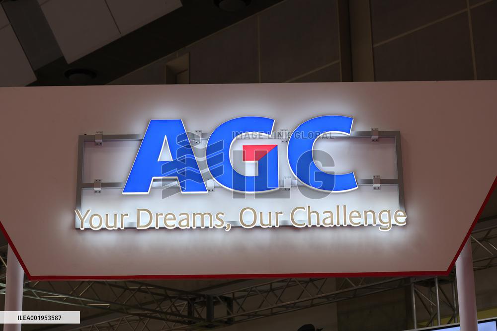AGC signage and logo