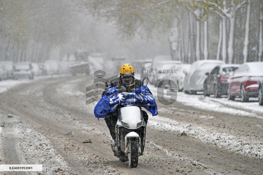 CHINA-LIAONING-SHENYANG-SNOWFALL (CN)