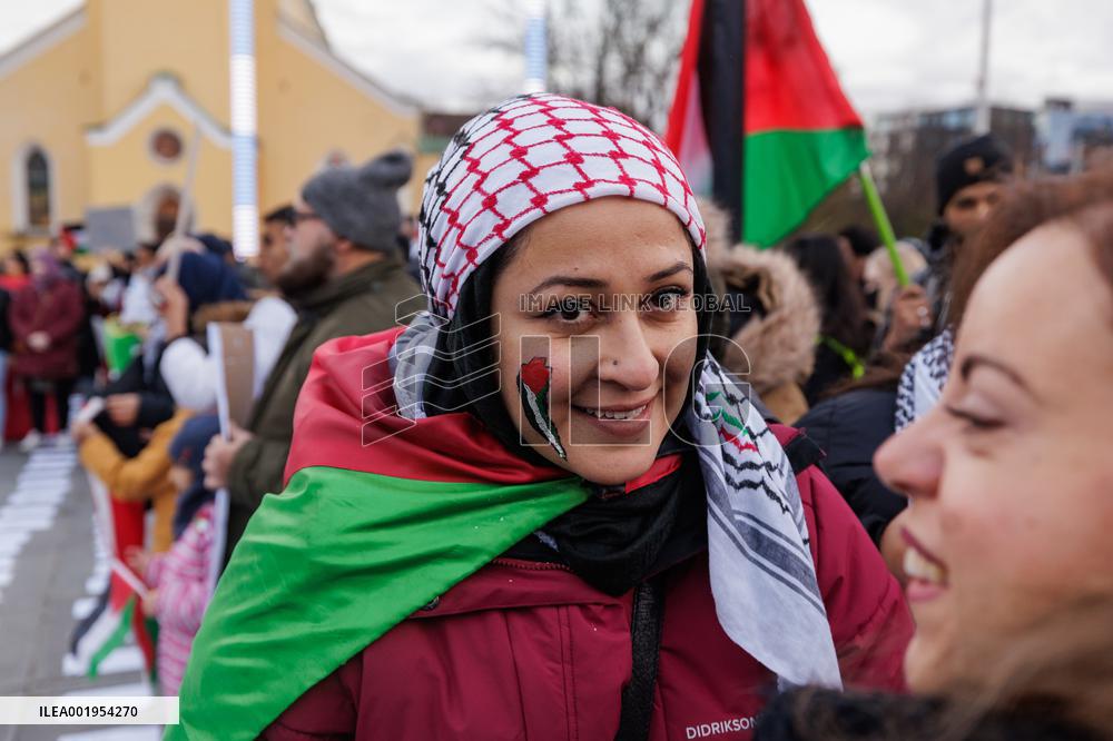 Tallinn rally in support of Palestine
