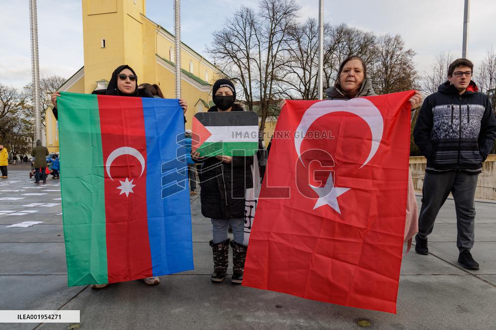 Tallinn rally in support of Palestine