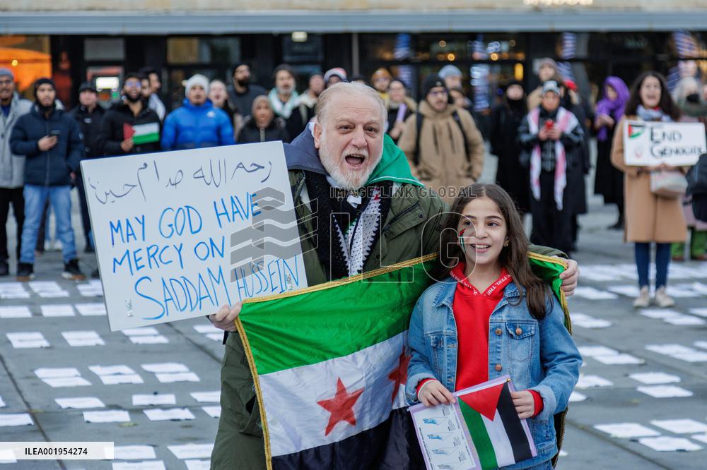 Tallinn rally in support of Palestine