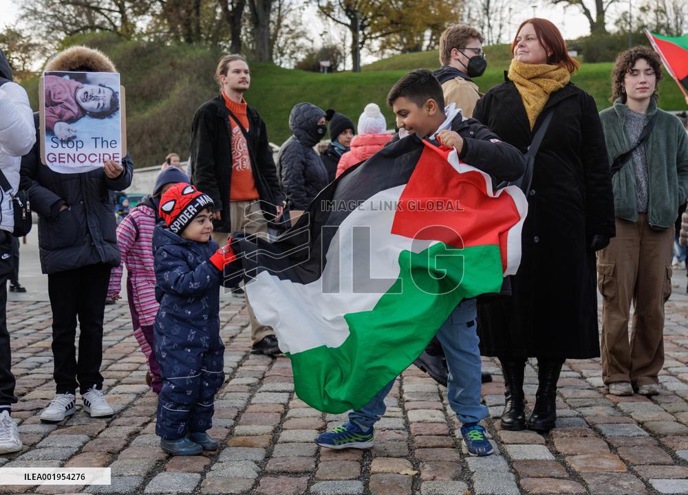 Tallinn rally in support of Palestine