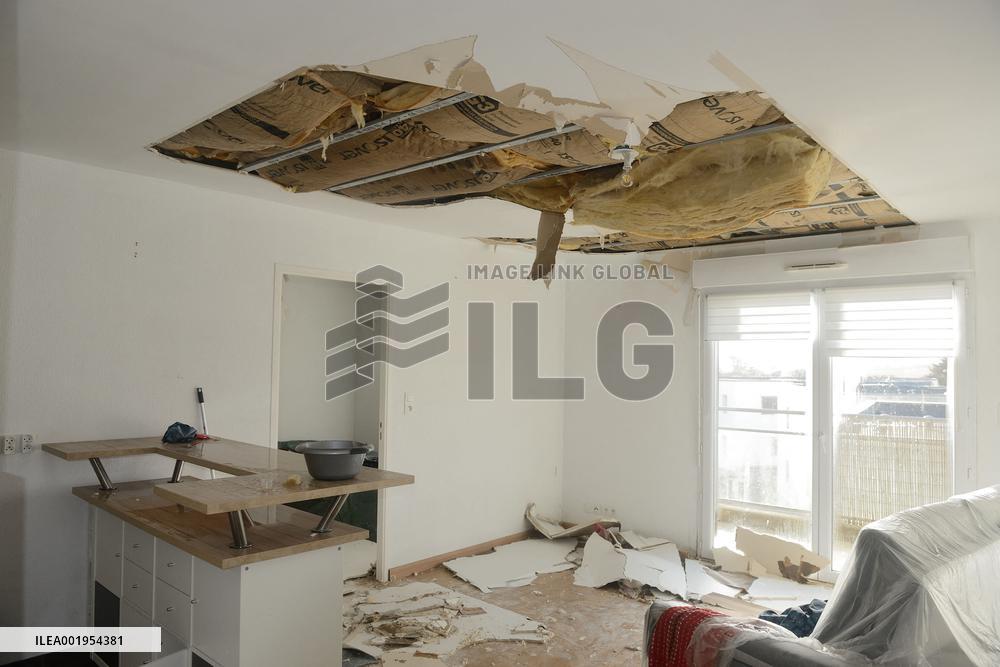 Storm Damage Ciaran In Finistere