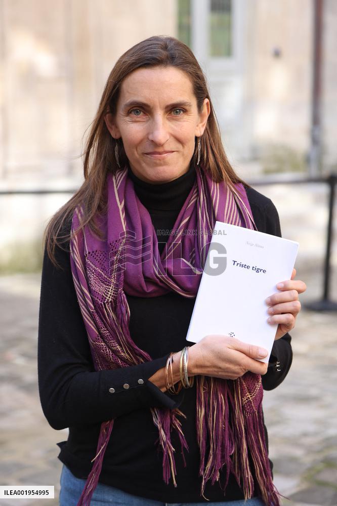 French Author Neige Sinno Wins Femina Prize - Paris