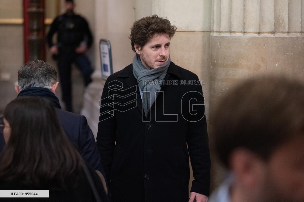 Eric Dupond-Moretti opening trial - Paris