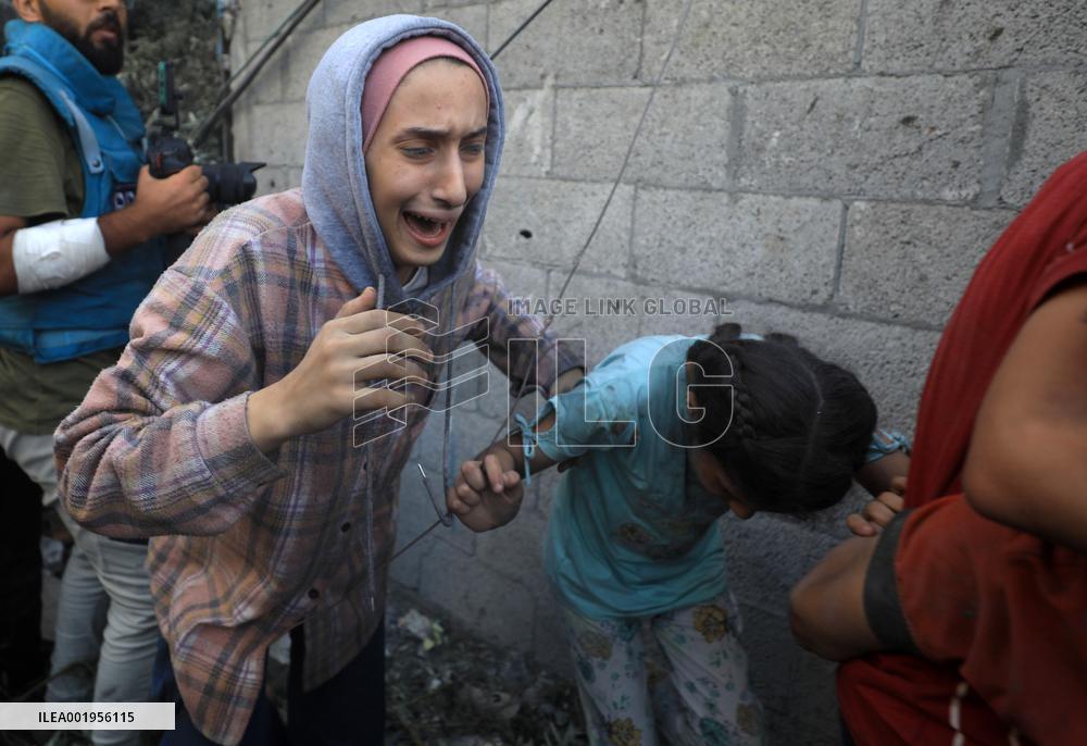 MIDEAST-GAZA-PALESTINIAN-ISRAELI CONFLICT
