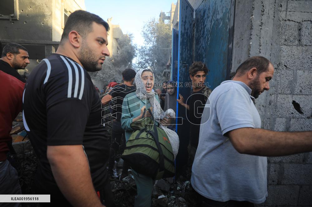 MIDEAST-GAZA-PALESTINIAN-ISRAELI CONFLICT