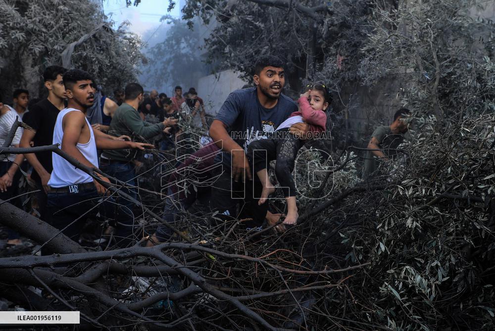 MIDEAST-GAZA-PALESTINIAN-ISRAELI CONFLICT