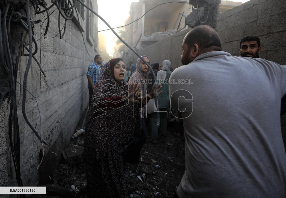 MIDEAST-GAZA-PALESTINIAN-ISRAELI CONFLICT