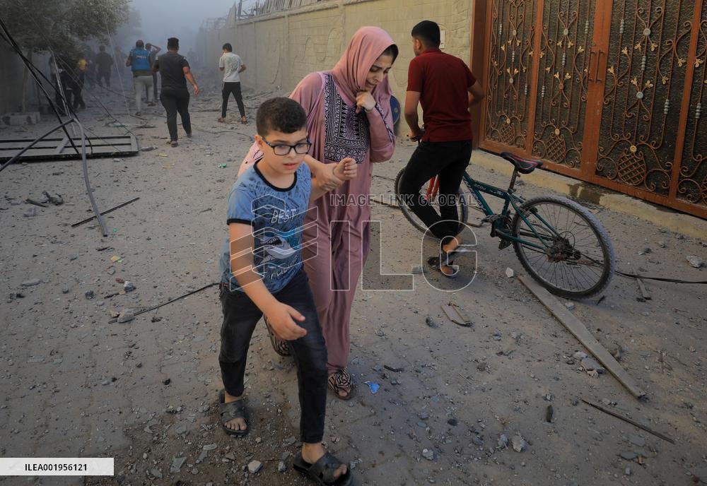 MIDEAST-GAZA-PALESTINIAN-ISRAELI CONFLICT