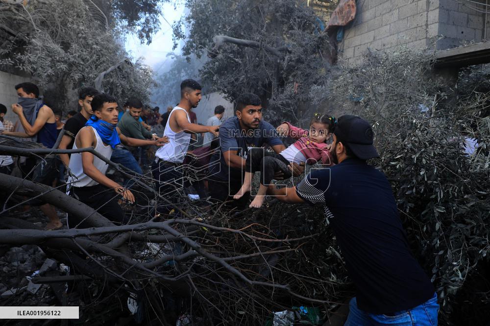 MIDEAST-GAZA-PALESTINIAN-ISRAELI CONFLICT
