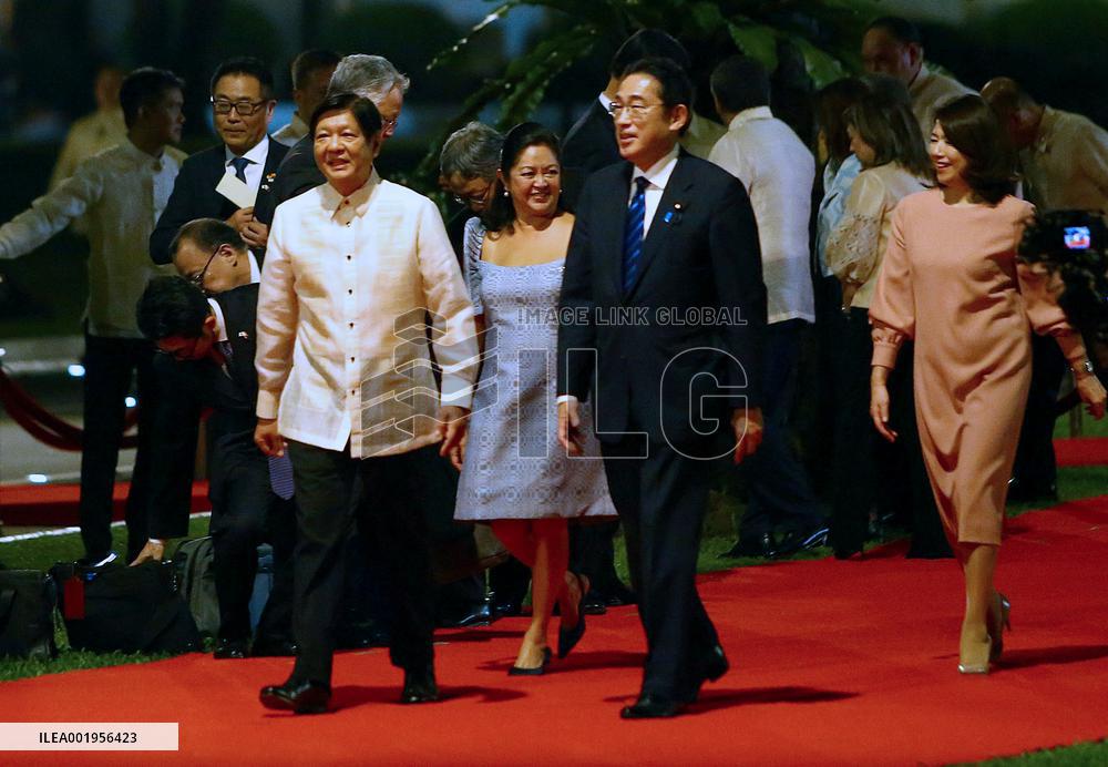 pbbm with japan pm Fumio Kishida at Malacañang
