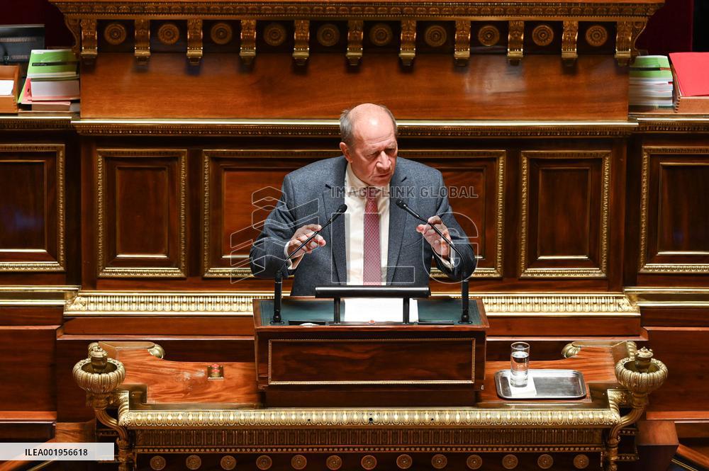 Government's Immigration Bill Debate - Paris