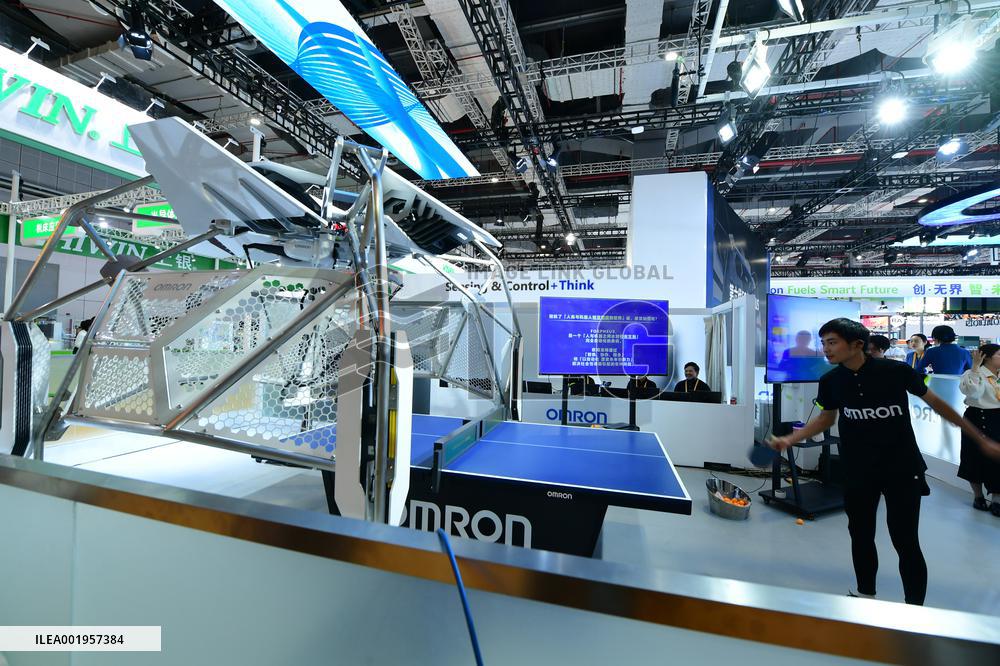 Omron Booth at The 6th CIIE in Shangha
