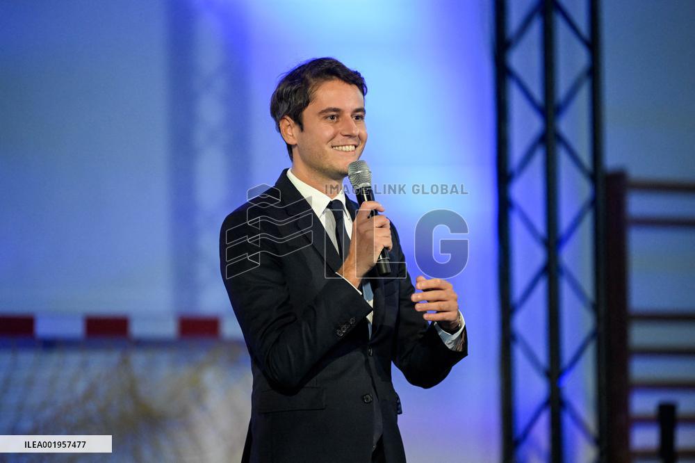 Brigitte Macron During An Event Against Cchool Harassment - Paris