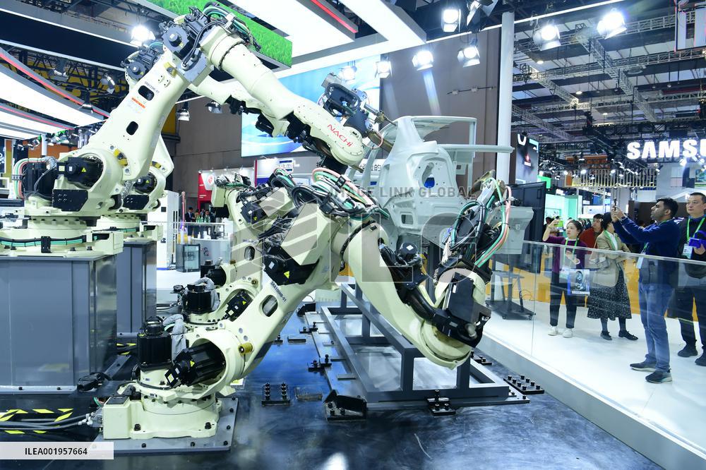 NACHI Robot at 6TH CIIE in Shanghai