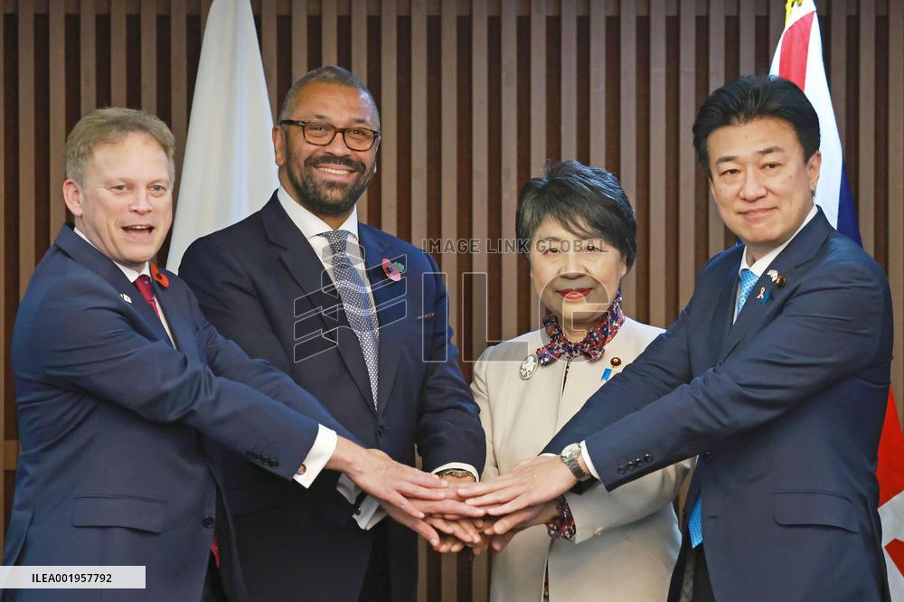 Japan, Britain foreign, defense ministers in Tokyo