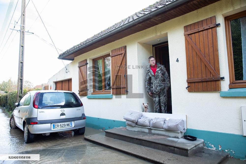 Exceptional Floods Hit Northern France - Pas-de-Calais