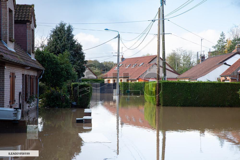 Exceptional Floods Hit Northern France - Pas-de-Calais