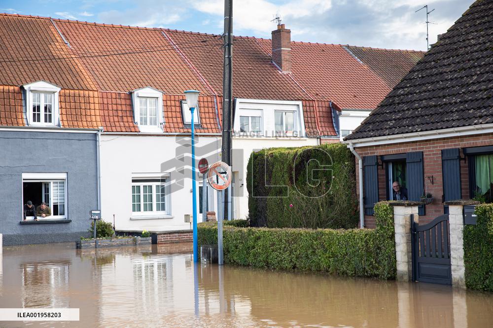 Exceptional Floods Hit Northern France - Pas-de-Calais